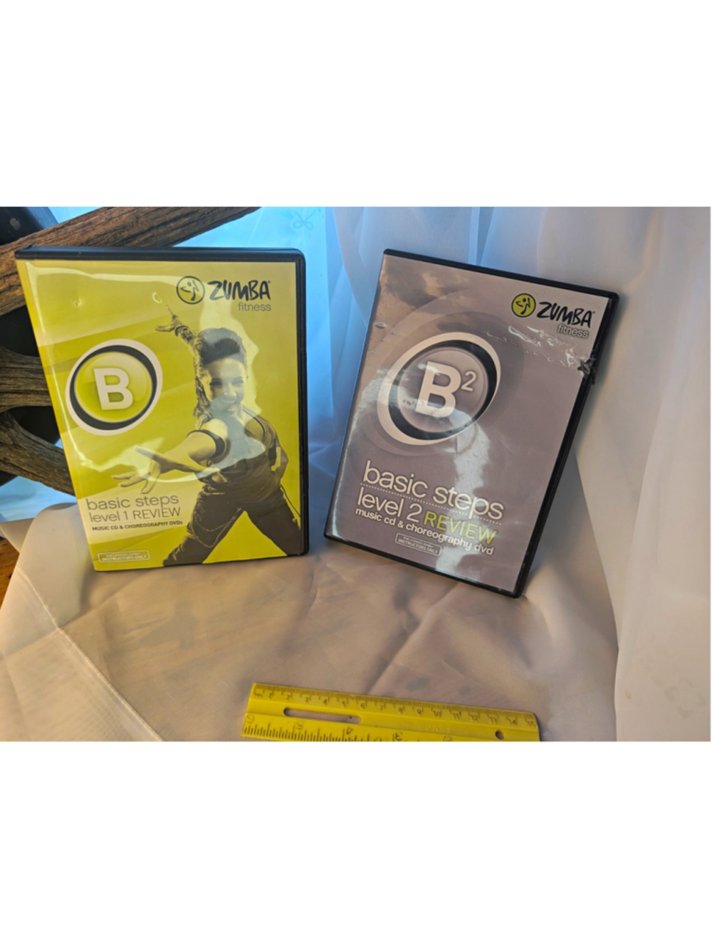 Zumba Basic Steps Level 1 & 2 Review DVD CD Choreography Fitness Instructor Lot